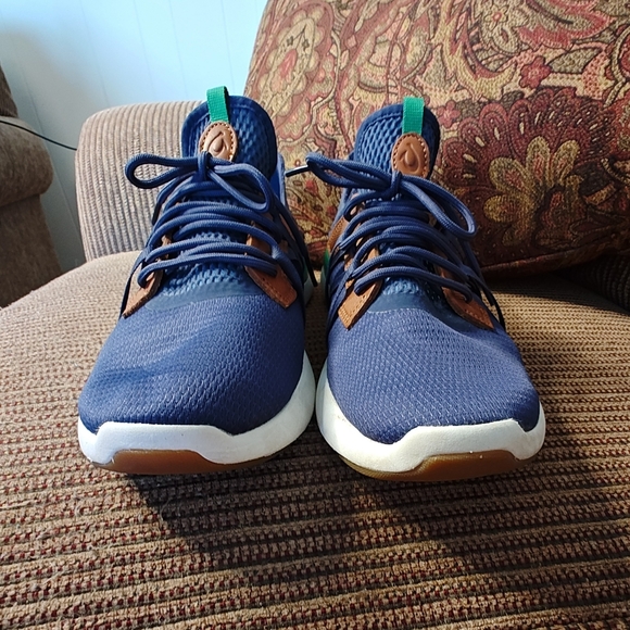 Men's Olukai Mio Li Blue/Green/Brown Casual Mesh Sneaker Slip-Resistant Size 10 - Picture 10 of 13